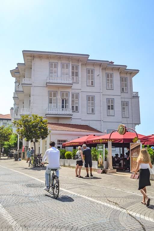 Streets of Princes Islands near Istanbul