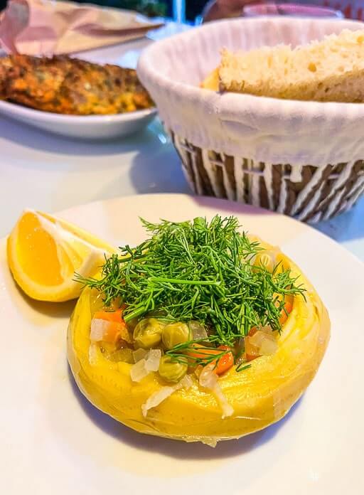 artichoke dish in Istanbul