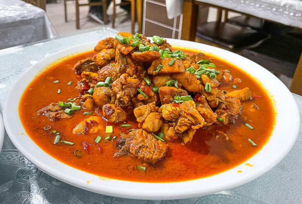 Spicy uighur food in Istanbul