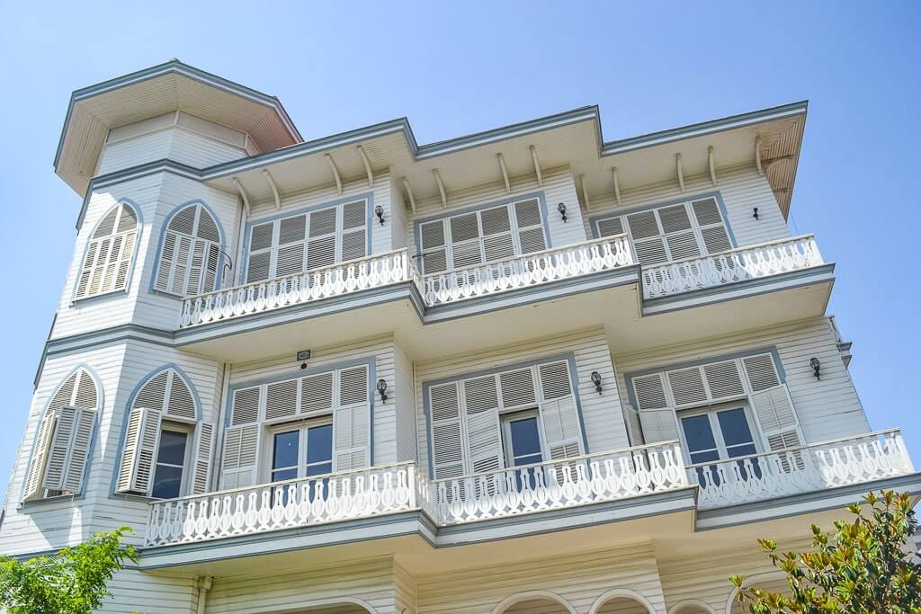 Wooden Victorian Houses in Buyukada