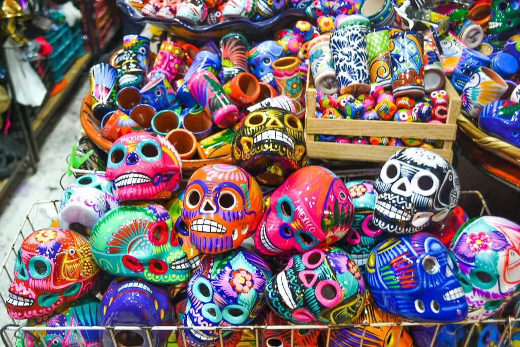 Local markets in Mexico City