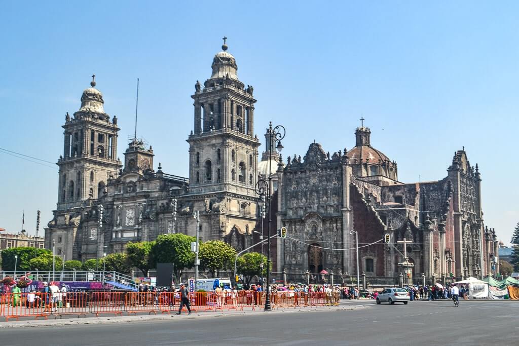 Metropolitan Cathedral in Mexico City