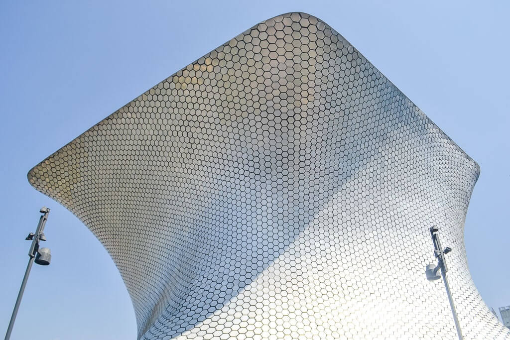 Soumaya Museum - one of the most modern and comprehensive art museums in Mexico