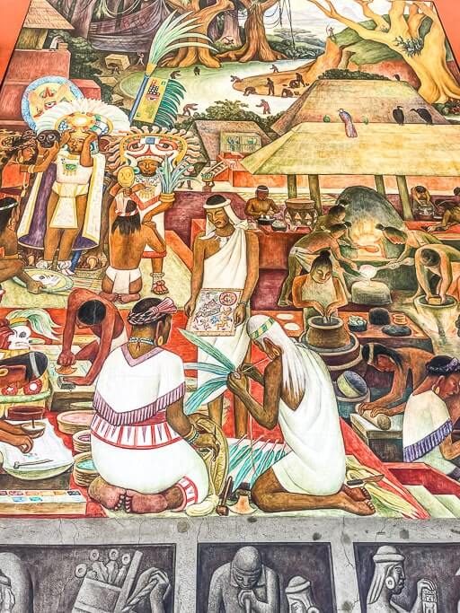 Murals about rituals