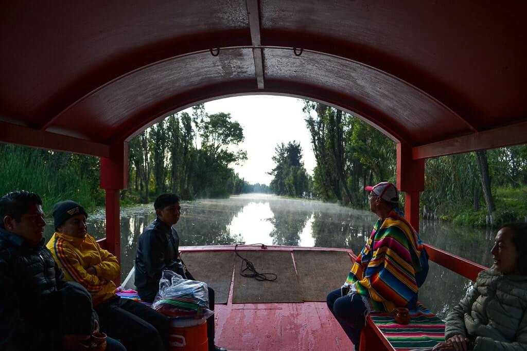 An eco-tour through the floating gardens is the best way to experience Xochimilco