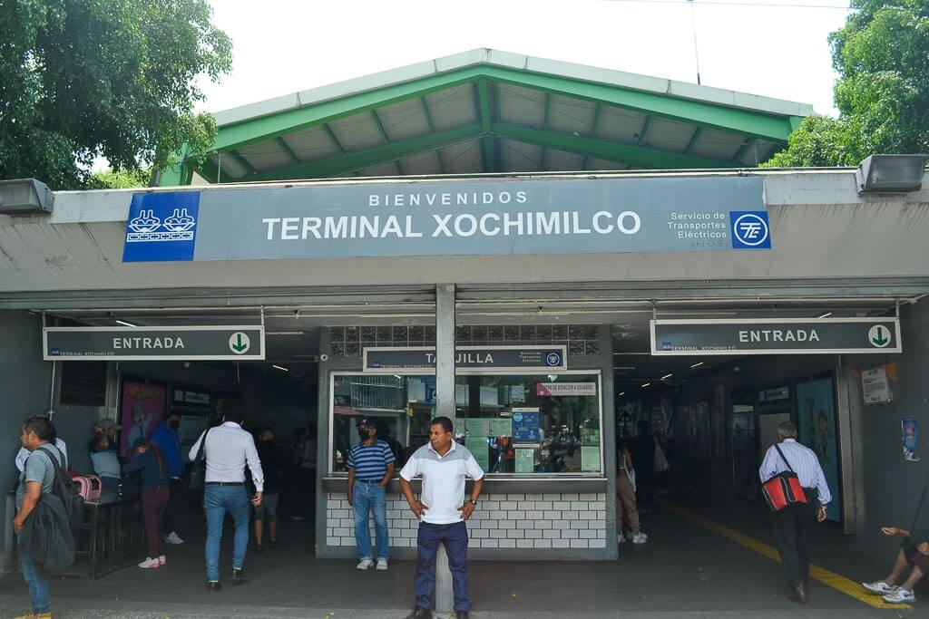 Xochimilco train station