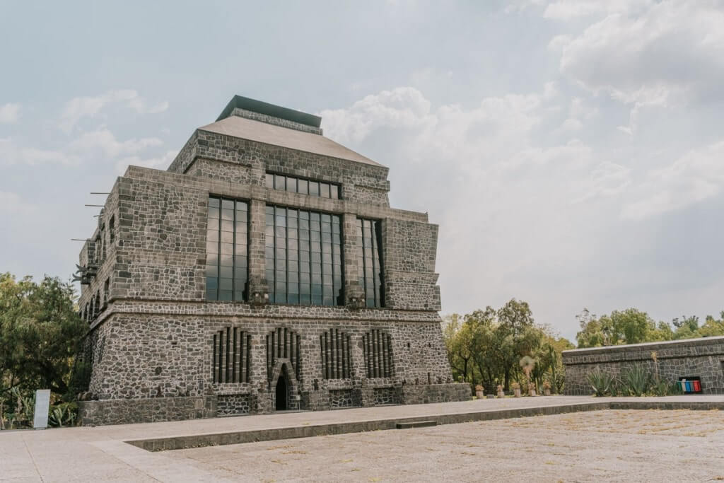 Anahuacalli Museum in Coyoacan Mexico City