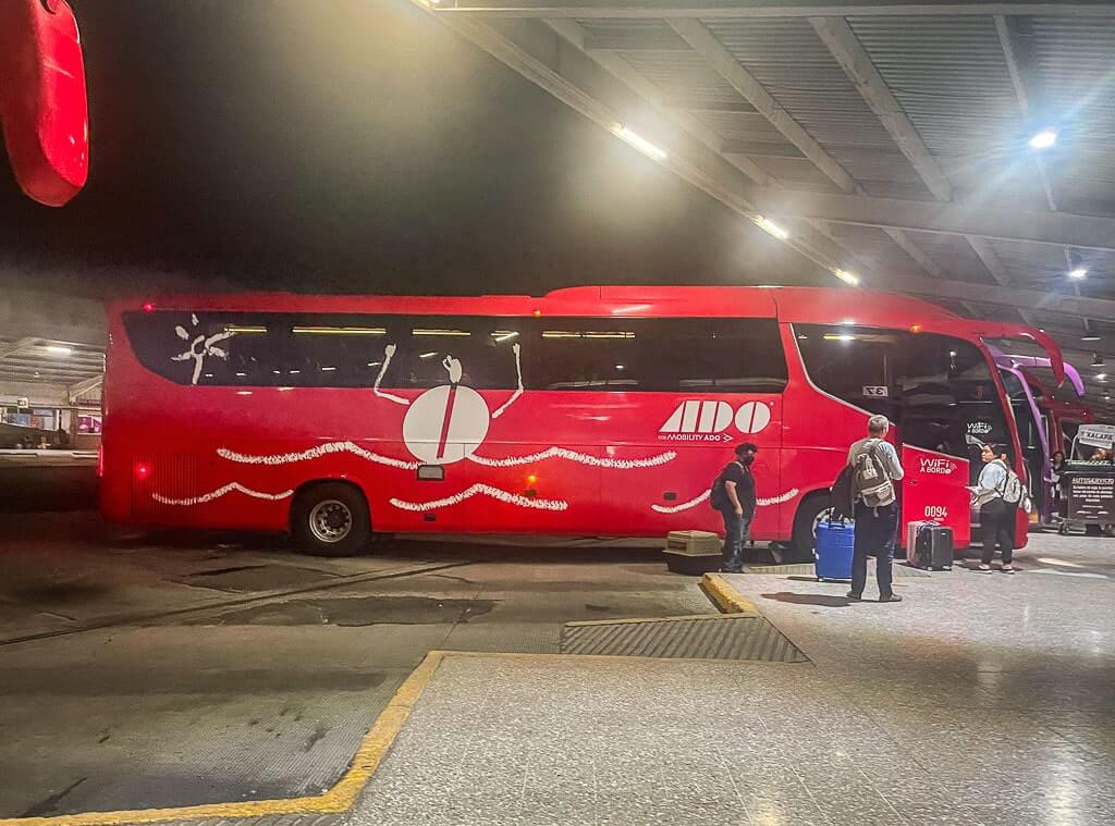 ADO Buses in Mexico