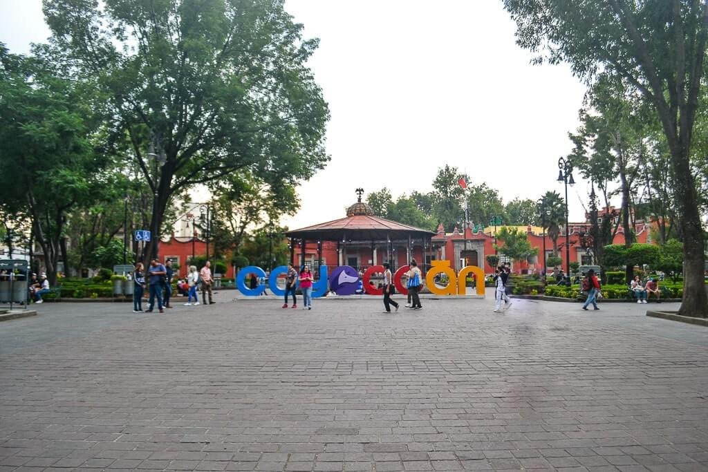 Coyoacan colorful letters