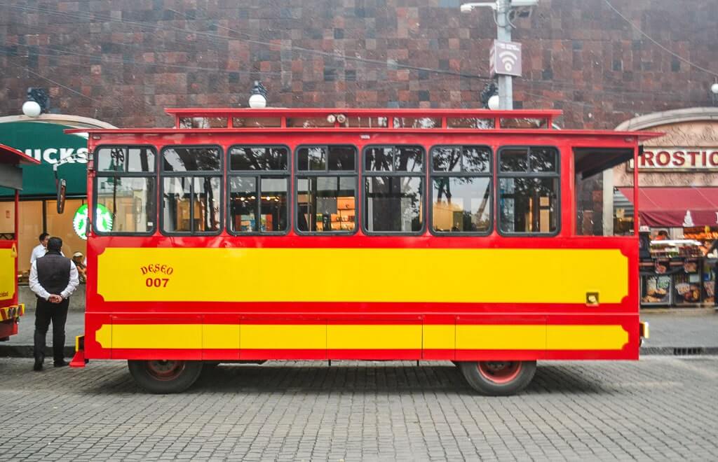 Coyoacan Tram - One of the best things to do in Coyoacan