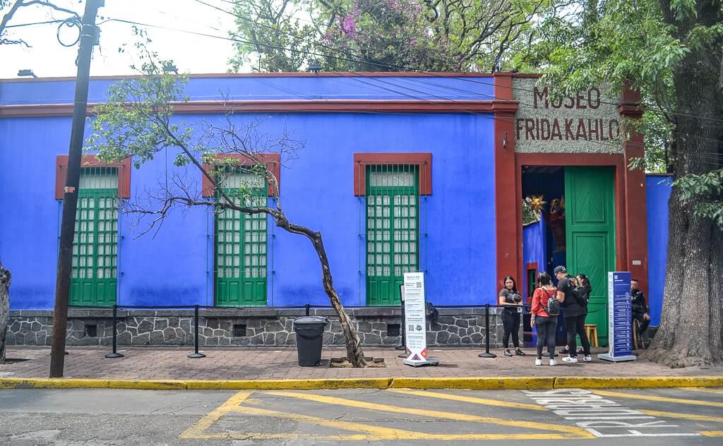 Casa Azul - Frida Kahlo Museum in Coyoacan