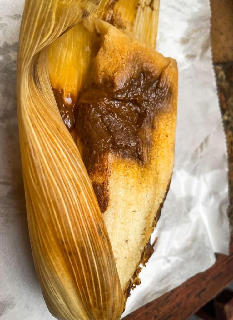 Mole Tamales in Puebla Mexico