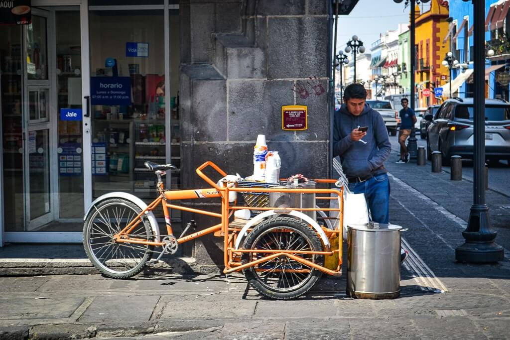 Street scenes in Puebla Mexico