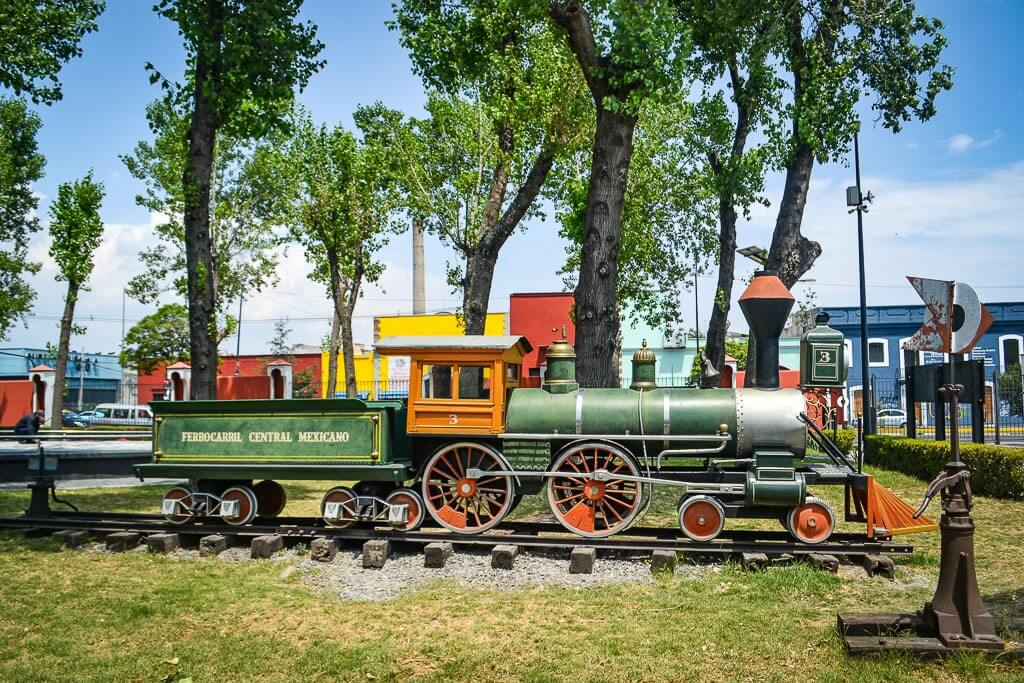 Puebla Railway Museum in Mexico