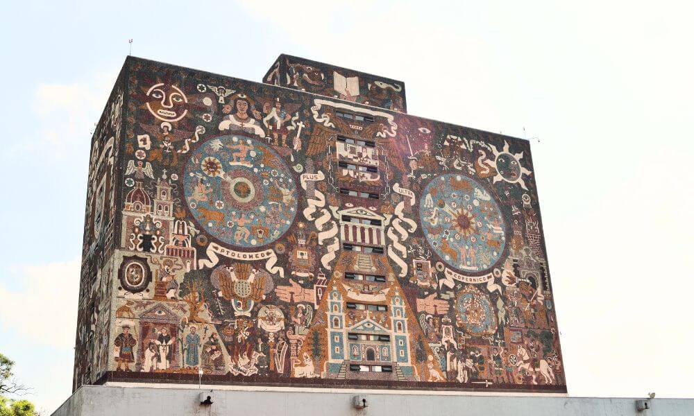 Murals at UNAM