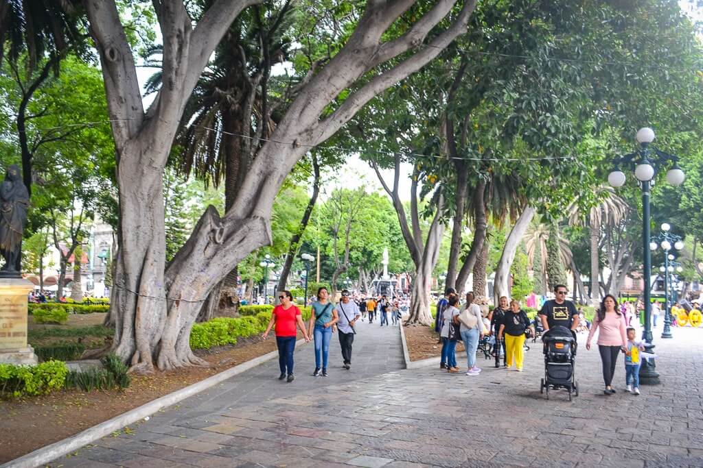 Zocalo - a must visit place in Puebla