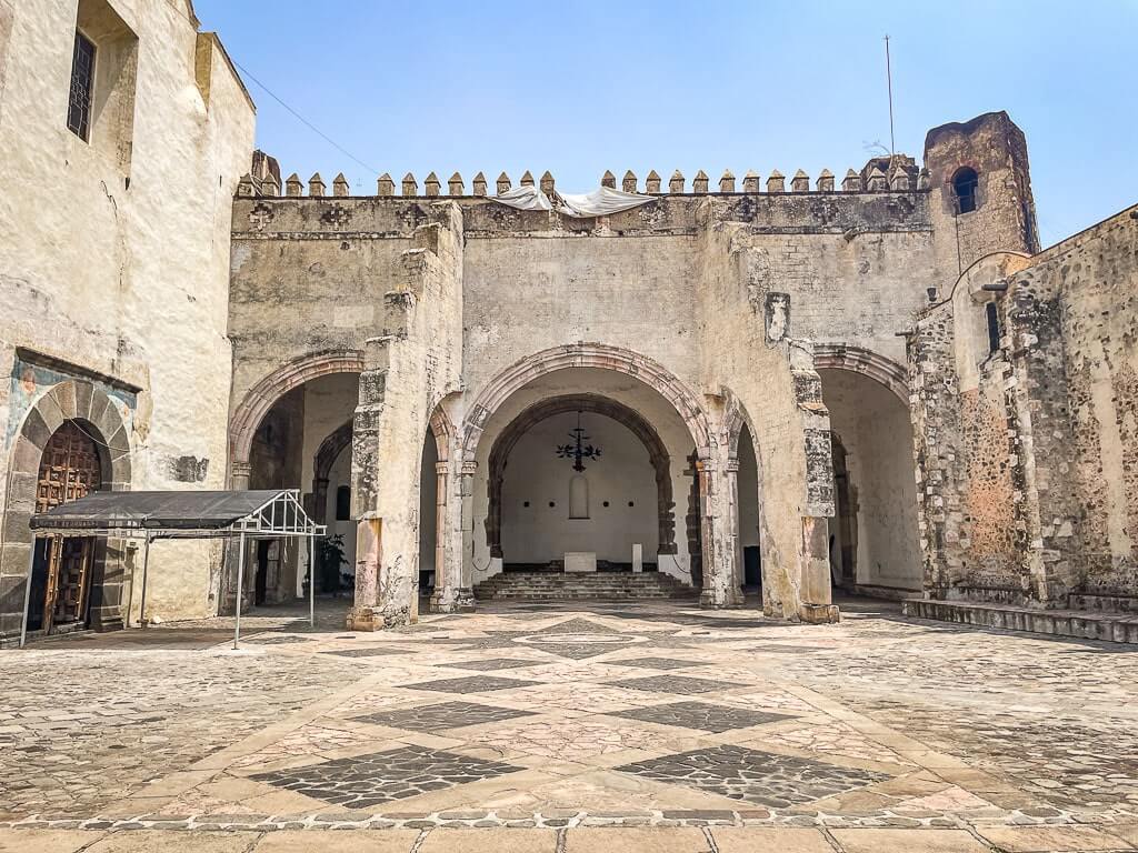 The open chapel at the Cuernavaca Cathedral - one of the best hidden gems in Mexico