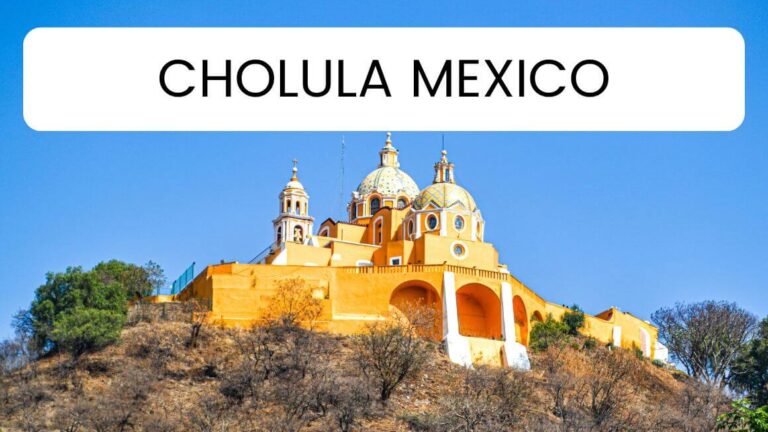 Traveling to Cholula Mexico? Check out this ultimate Cholula travel guide with the best things to do in Cholula. #Cholula #Puebla #Mexico