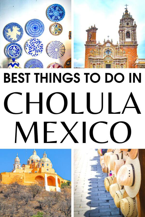 Traveling to Cholula Mexico? Check out this ultimate Cholula travel guide with the best things to do in Cholula. #Cholula #Puebla #Mexico