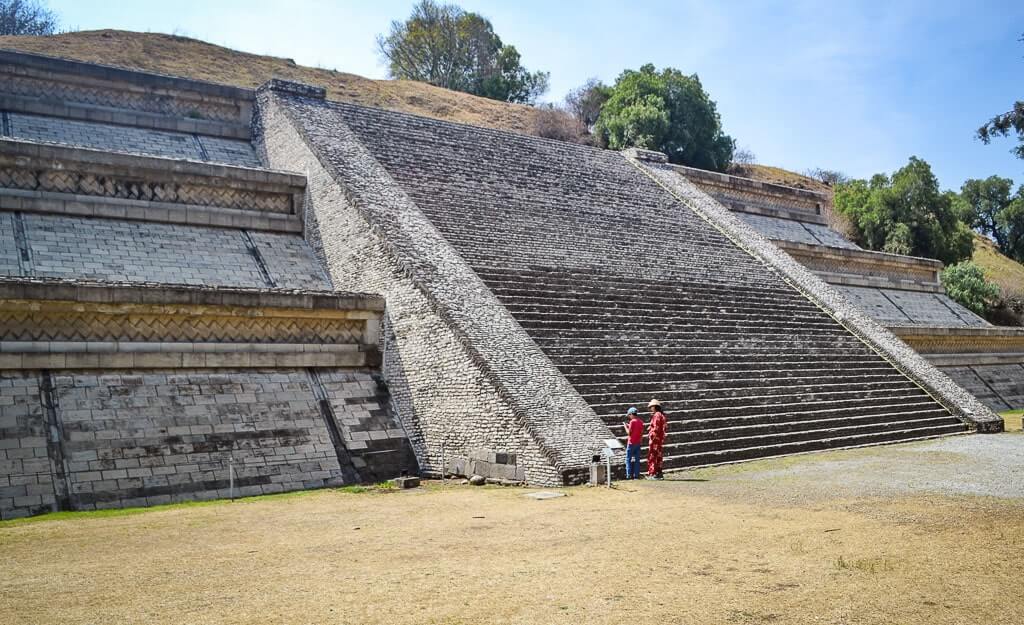 Smaller pyramid in Cholula