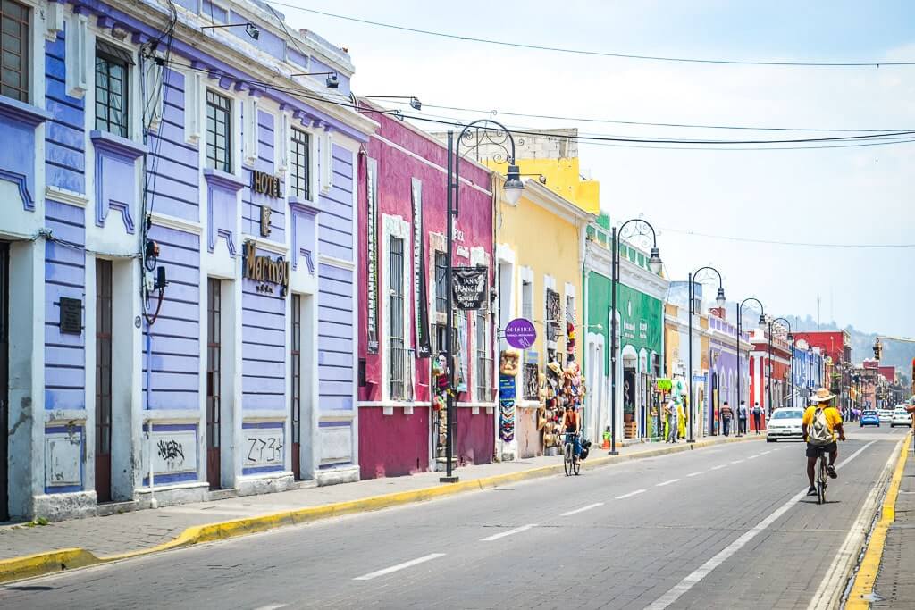 Colorful streets of Cholula