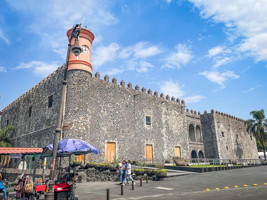 Palacio Cortes in Cuernavaca Mexico