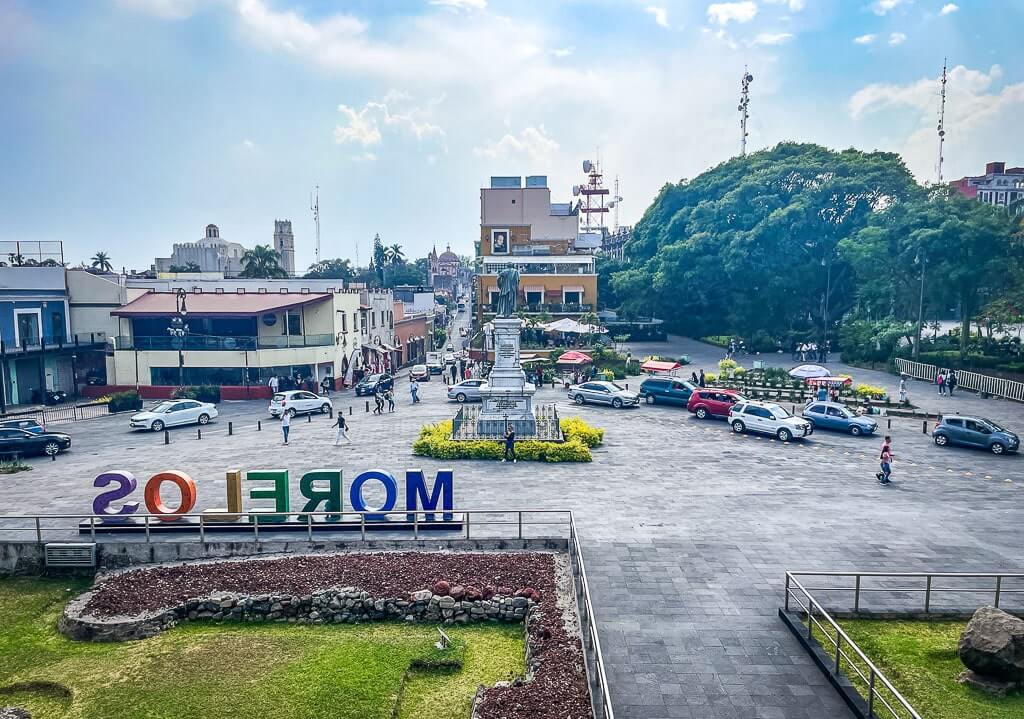 The Main Public Square at Cuernavaca