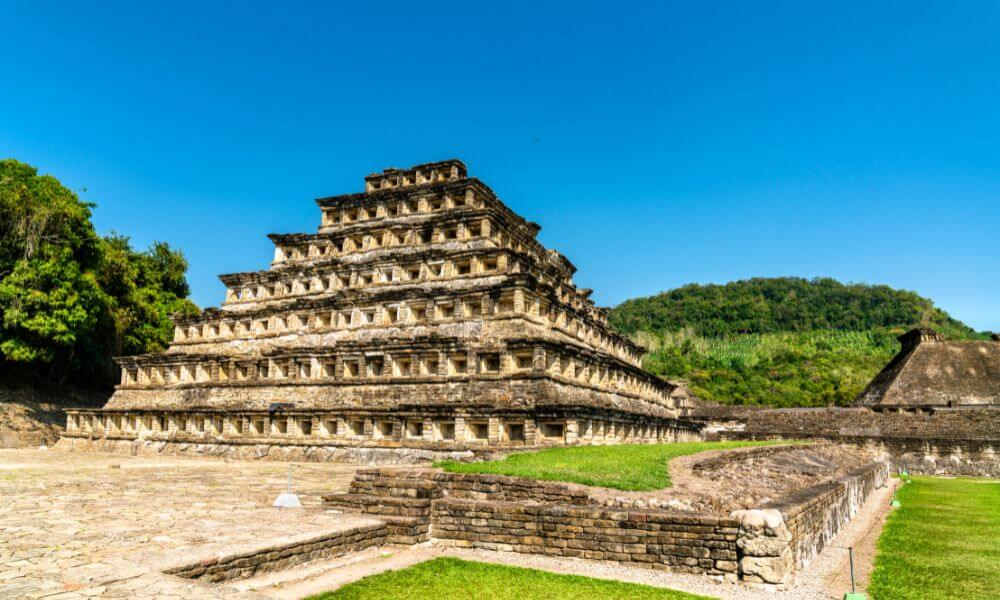 Pyramid of Niches in El Tajin, Mexico