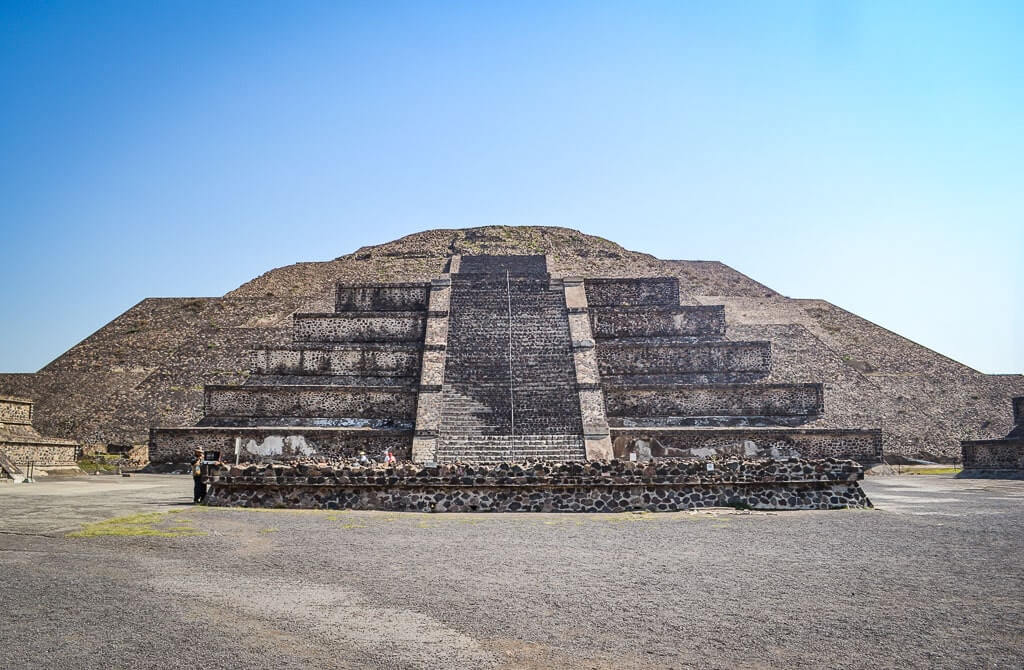 Pyramid of the Moon - one of the best Mexico pyramids