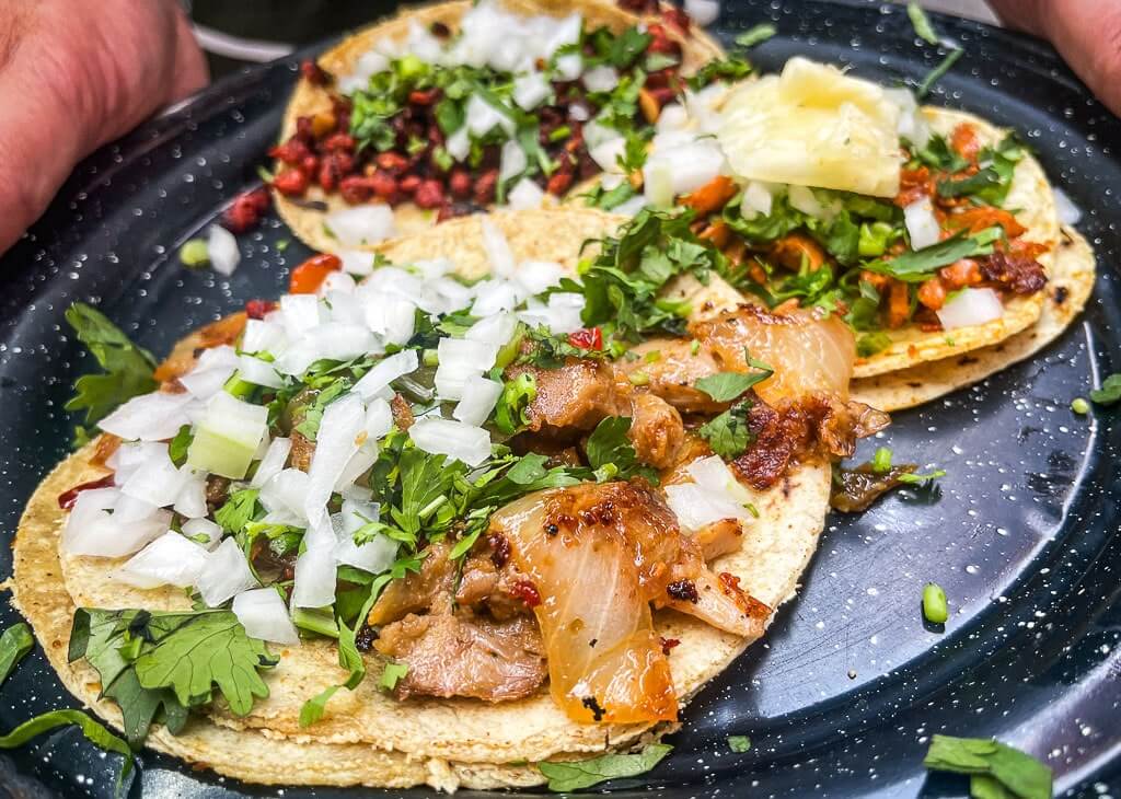 Tacos in Mexico City
