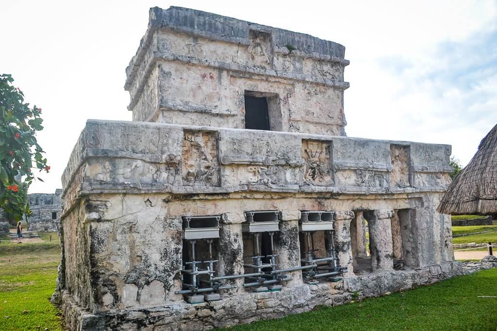 The Temple of Frescoes at the Tulum ruins