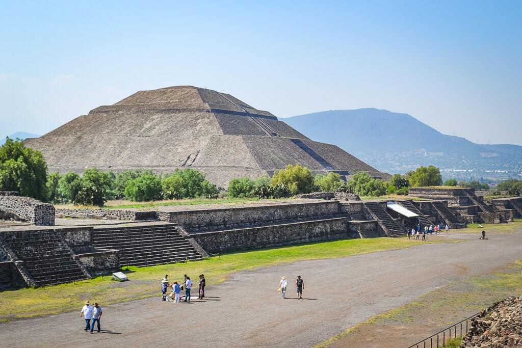 Pyramid of the Sun at Teotihuacan