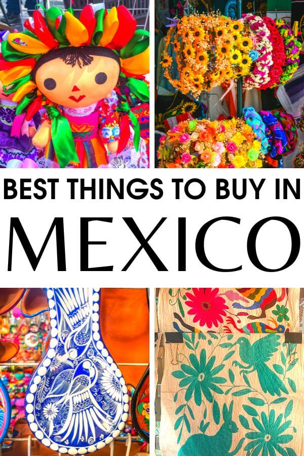 Looking for the best Mexican souvenirs? Wondering what to buy in Mexico? Check out this epic Mexico souvenirs guide with the 27 best things to buy in Mexico. #Mexico #Souvenirs #Gifts