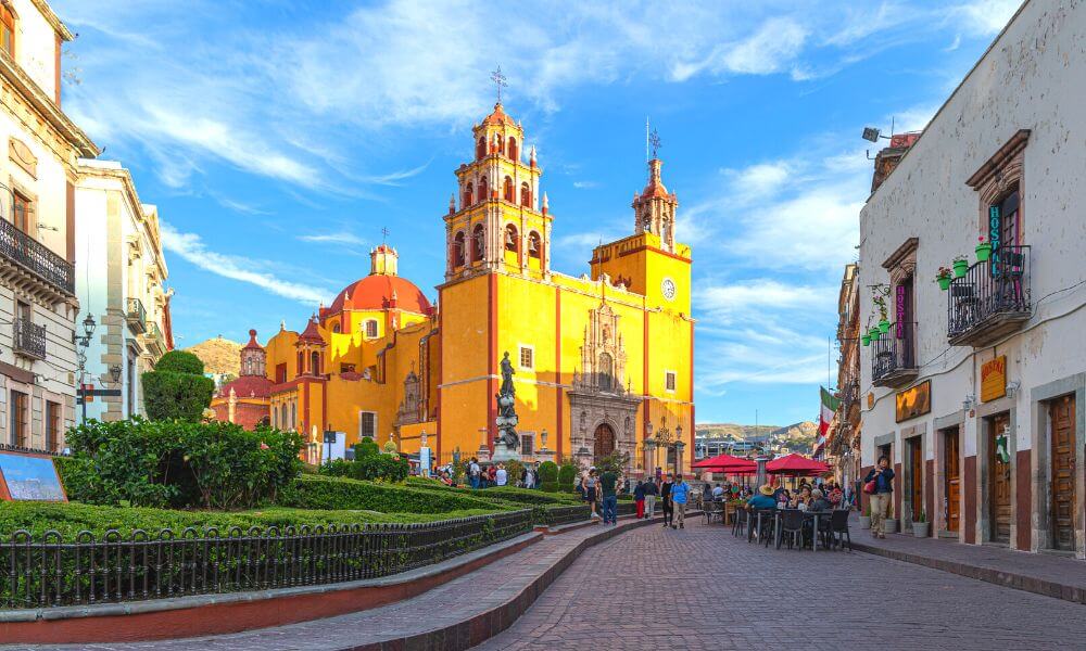 Guanajuato City in Central Mexico