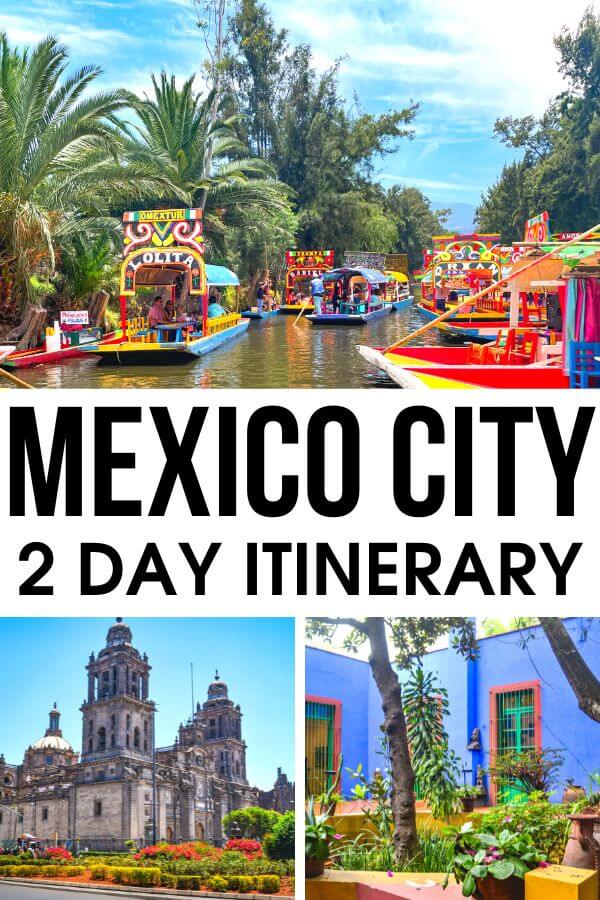 Looking for the best Mexico City itinerary? Grab this epic 2 days in Mexico City itinerary and see the best of Mexico City in less than 48 hours. #MexicoCity #Itinerary