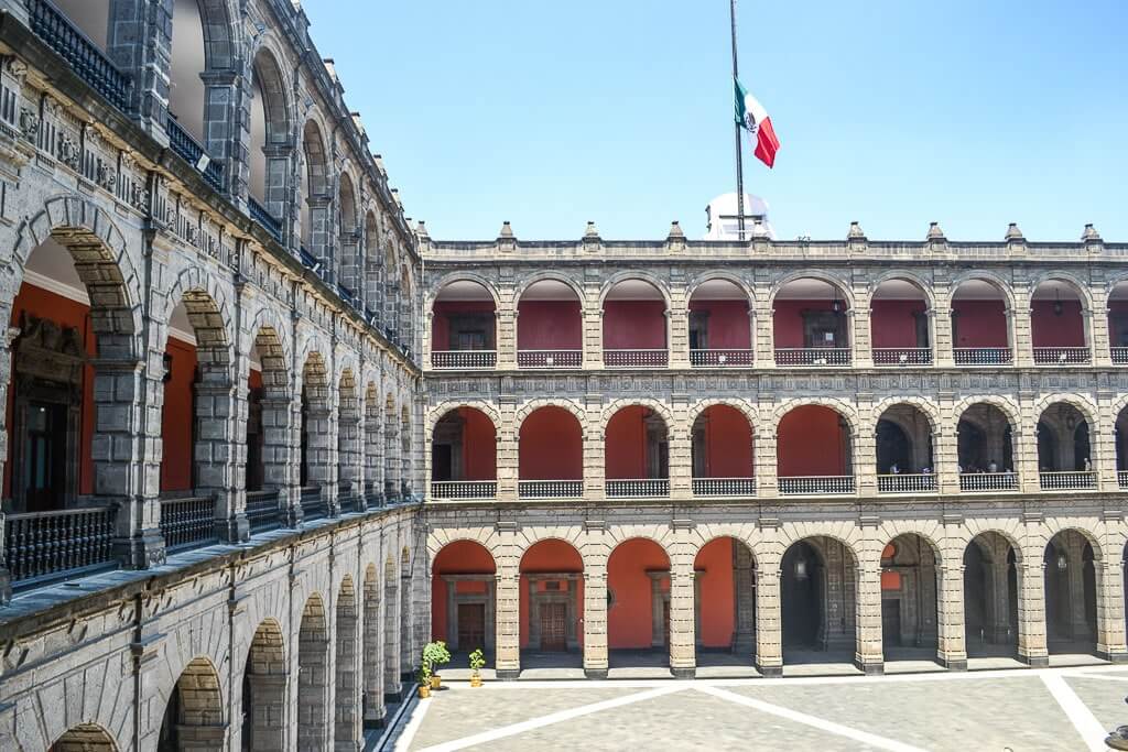 Mexico City National Palace Architecture