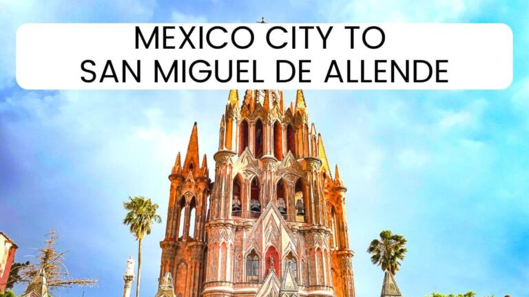 Traveling from Mexico City to San Miguel de Allende? Check out 7 different ways to get to San Miguel de Allende from Mexico City.