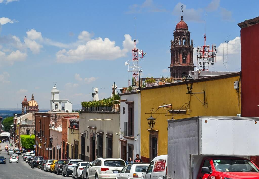 San Miguel de Allende City in Mexico