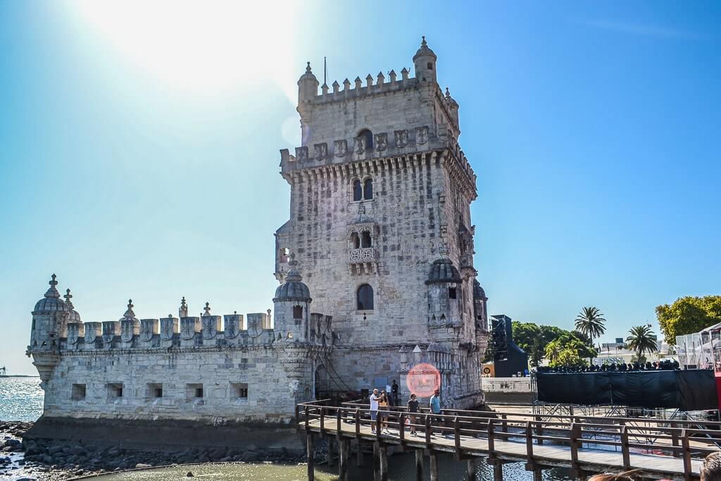 Belem Tower in Lisbon Portugal