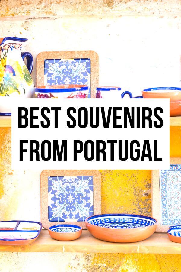 If you want to buy authentic Portuguese souvenirs from Portugal, grab this epic Portuguese souvenirs list with the 16 best things to buy in Portugal and the best places to buy these traditional Portugal products.