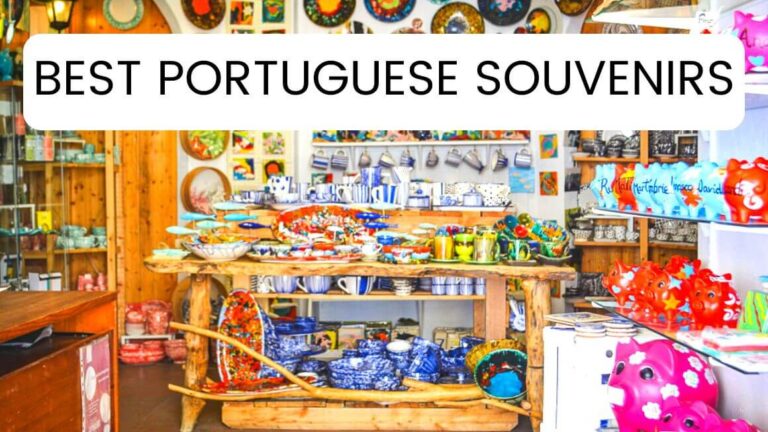 If you want to buy authentic Portuguese souvenirs from Portugal, grab this epic Portuguese souvenirs list with the 16 best things to buy in Portugal and the best places to buy these traditional Portugal products.