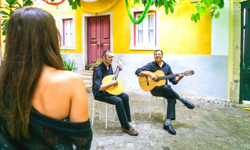 Fado musicians in Lisbon