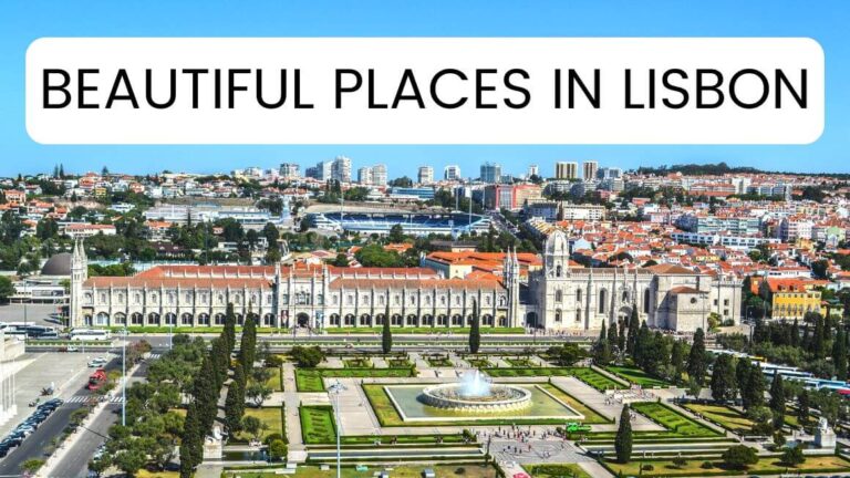 Traveling to Lisbon Portugal and looking for the best places in Lisbon? Grab this epic Lisbon beautiful places bucket list with the 10 most beautiful places to visit in Lisbon Portugal.