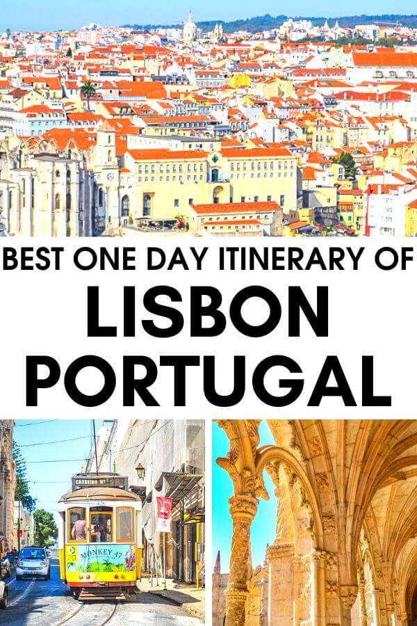 Just have 1 day in Lisbon? Here's an incredible one day Lisbon itinerary for culture lovers that allows you to see the 5 best cultural things in Lisbon in 24 hours.