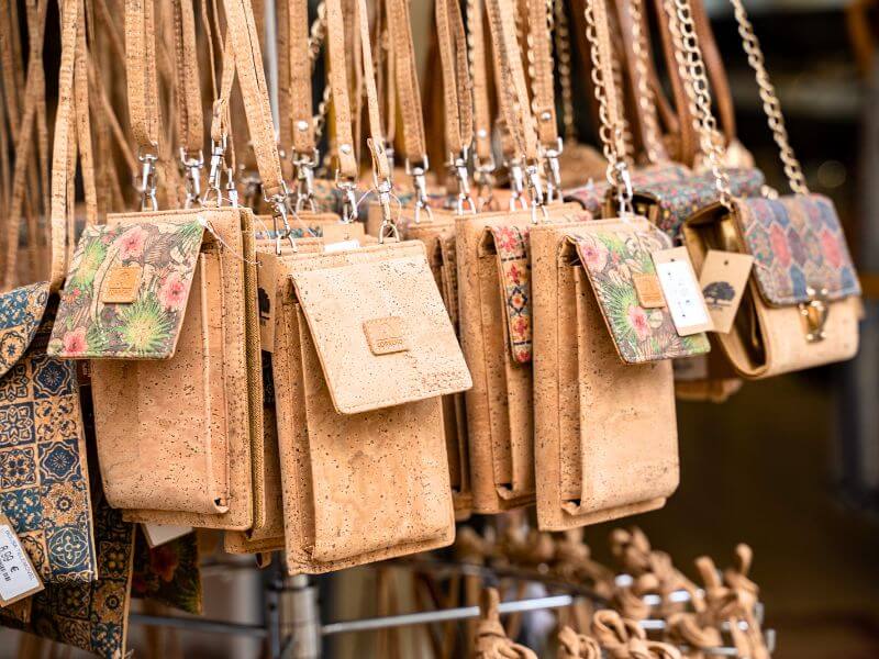 Cork bags are one of the best things to buy in Portugal