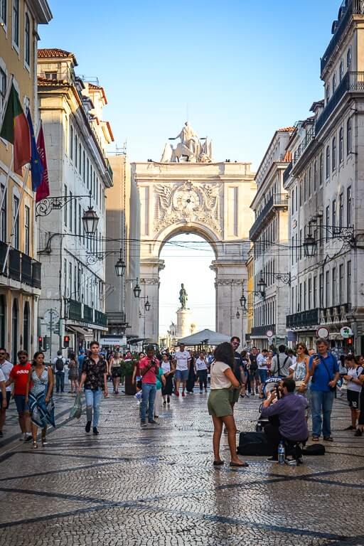 Rua de Augusta in Lisbon