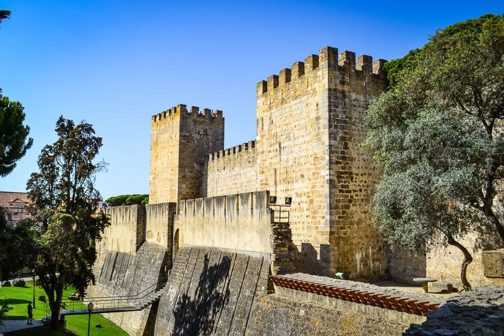 Sao Jorge Castle in Lisbon