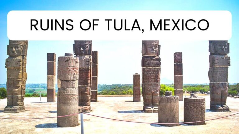 If you're visiting the ruins of Tula in Central Mexico, you have to check this ultimate travel guide for the Tula Archeological Site that has all the information you need. A hidden gem in Mexico, Tula is one of the most unique places to visit in Mexico.
