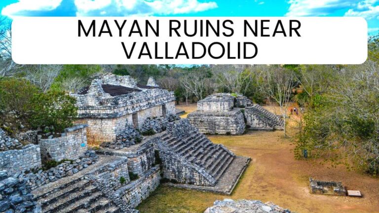 Looking for the best Mayan ruins near Valladolid Mexico? Check out these 5 incredible Mayan sites that you can easily visit from Valladolid.