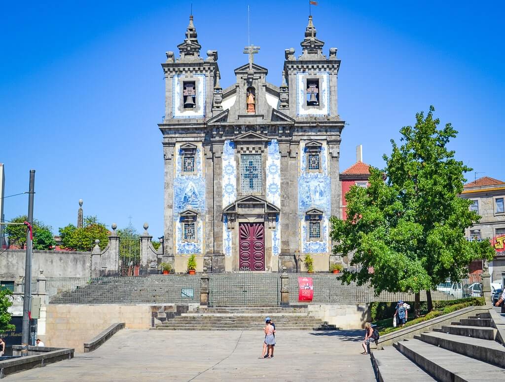 Church of Ildefonso in Porto Portugal